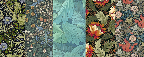 William Morris Fabric samples